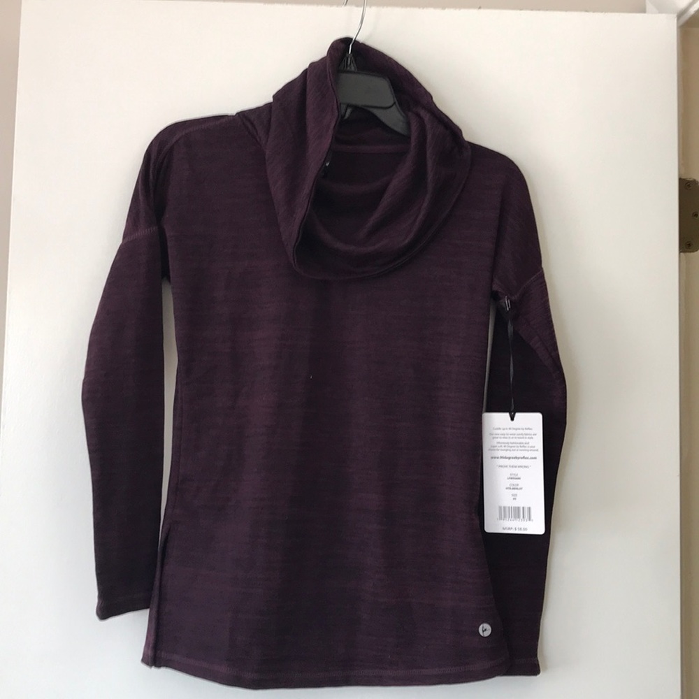 90 Degree Cowl neck top